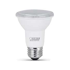 Feit Electric PAR2050/10KLED/3 LED Lamp, Flood/Spotlight, PAR20 Lamp, 50 W Equivalent, E26 Lamp Base, 3000 K Color Temp