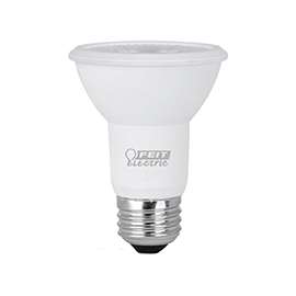 Feit Electric PAR20/SP/LEDG10 LED Lamp, Flood/Spotlight, PAR20 Lamp, 50 W Equivalent, E26 Lamp Base, Dimmable