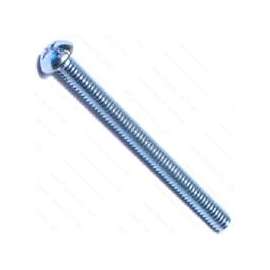 MIDWEST FASTENER 07668 Machine Screw, #8-32 Thread, Coarse Thread, Round Head, Combo Drive, Steel, Zinc, 100 PK