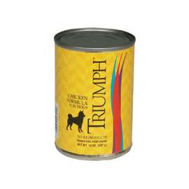 Triumph 6600391 Dog Food, Chicken Flavor, 14 oz Can