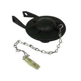 ProSource Toilet Tank Flapper, Specifications: 3 in, Black