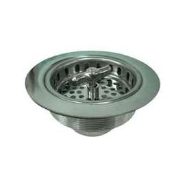 ProSource 122048 Basket Strainer Assembly, 4.4 in Dia, For: 3-1/2 to 4 in Dia Opening Sink