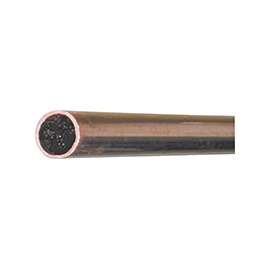 Streamline 01190 Copper Tubing, 1 in, 2 ft L, Type L, Coil