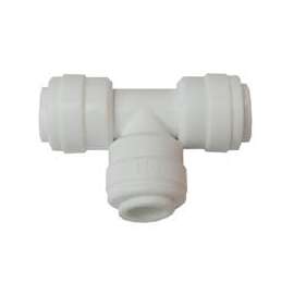 WATTS PL-3033 Pipe Tee, 1/2 in, Push-Fit, Plastic