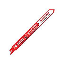 Diablo DS0820CF Reciprocating Saw Blade, 1 in W, 8 in L, 20 TPI, Solid Carbide Cutting Edge