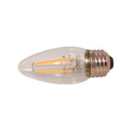 Sylvania 79518 LED Bulb, 120 V, 4.5 W, Medium E26, B10 Lamp, Soft White Light