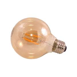 Sylvania 79601 Vintage LED Bulb, 120 V, 4.5 W, Medium E26, G25 Lamp