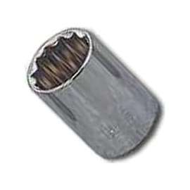 Vulcan MT6517445 Drive Socket, 7/8 in Socket, 1/2 in Drive, 12-Point, Chrome Vanadium Steel, Chrome