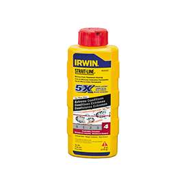 IRWIN 4935519 Marking Chalk Refill, Crimson Red, Permanent
