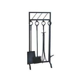 Simple Spaces Fireplace Tool Set, 5 Pieces, 29-1/2 In H