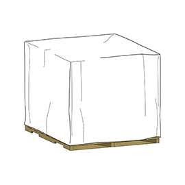 POLY-AMERICA PC5242 Painter's Sheeting, 72 in L, 52 ft W, Clear
