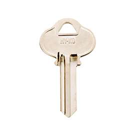 HY-KO 11010S4 Key Blank, Brass, Nickel, For: Sargent Cabinet, House Locks and Padlocks