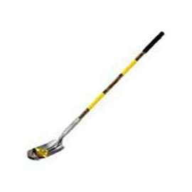 Structron S700 SpringFlex 89185 Trenching Shovel, 5 in W Blade, 14 ga Gauge, Steel Blade, Fiberglass Handle, Long Handle
