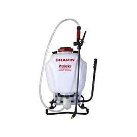 CHAPIN Pro Series 61800 Backpack Sprayer, 4 gal Tank, Poly Tank, 25 ft Horizontal, 23 ft Vertical Spray Range