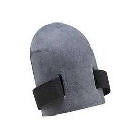 Contour Knee Pads, 1 1/2 in. Hook and Loop, Dark Gray