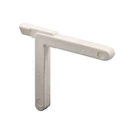 Make-2-Fit PL 15136 Non-Handed Tilt Key, Nylon/Plastic, White, For Triple Track System