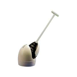 Korky 90-4 Toilet Plunger and Holder, 6 in Cup, T-Handle Handle