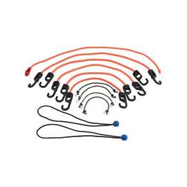 ProSource Stretch Cord, Assortment, Polypropylene, Hook End