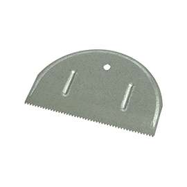 Marshalltown 978 Spreader, 4 in W Blade, Notched, Ribbed Blade