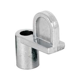 Prime-Line L 5763 Window Screen Clip, Zinc, Mill, Clear, For: 5/16 in Frame