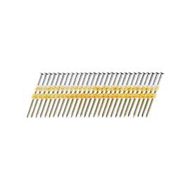 SENCO HD27APBSN Collated Nail, 3 in L, Steel, Bright Basic, Full Round Head, Smooth Shank