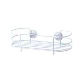 Simple Spaces SS-SC-29-PE-3L Shower Caddy, 1-Shelf, Steel, 11-5/8 in OAW, 3-1/8 in OAH, 4-1/2 in OAD, 10 lb