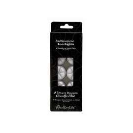 CANDLE-LITE 1049595 Tea Light Candle, White Candle