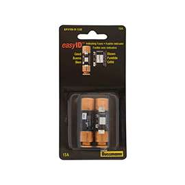 Bussmann BP/FRN-R-15ID Fuse, 15 A, 250 V, Cartridge, Time Delay Fuse