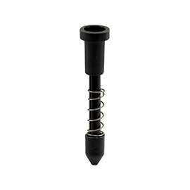 Prime-Line L 5771 Snap-On Window Screen Plunger Bolt, Nylon, Black
