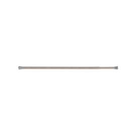 Simple Spaces SD-SR41-BN Shower Curtain Rod, 7-1/2 lb, 41 to 76 in L Adjustable, 1 in Dia Rod, Steel, Brushed Nickel