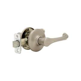 Kwikset 200DNL15CPRCLRCS Passage Lever, Satin Nickel