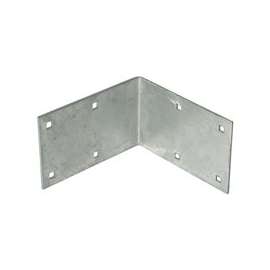 PLAYSTAR PS 1013 Outside Corner Bracket, Metal, Galvanized, For: PS 1011 Inside Corner Bracket, PS 1019 Gusset