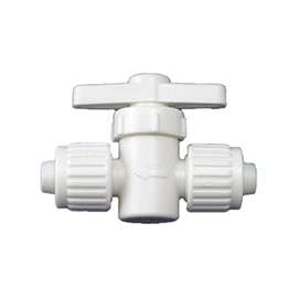 Flair-It 16880 Stop Valve, 1/2 in Connection, PEX, Plastic Body