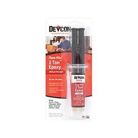 Devcon 23145 Epoxy Adhesive, Amber, Liquid, 0.47 oz Syringe