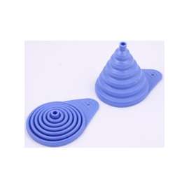 CHEF CRAFT 21654 Collapsible Funnel, 5 in Dia, Plastic