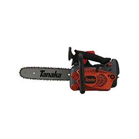Tanaka TCS33EDTP/14 Chainsaw, 32.2 cc, 2-Stroke Engine, 14 in L Bar/Chain, Top Handle