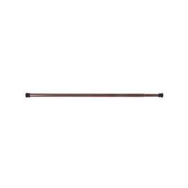 Simple Spaces SD-SR41-VB Shower Curtain Rod, 7-1/2 lb, 41 to 76 in L Adjustable, 1 in Dia Rod, Steel, Venetian Bronze