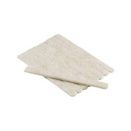 Shepherd Hardware 9954 Protective Strip, Felt Cloth, Beige, 6 in L, 1/2 in W, Rectangular