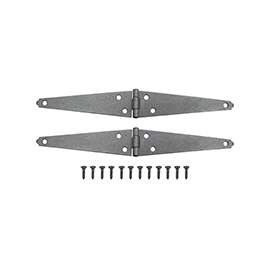 ProSource LSH-G06-C2PS Strap Hinge, 1.4 mm Thick Leaf, Steel, 180 Range of Motion