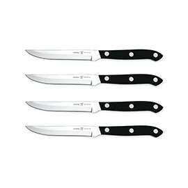 Henckels International Everedge Plus Series 39323-100 Steak Knife Set, Stainless Steel Blade