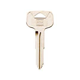 HY-KO 11010TR53 Automotive Key Blank, Brass, Nickel, For: Toyota Vehicle Locks