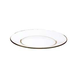 Oneida 86334 Serving Plate, Glass, Clear