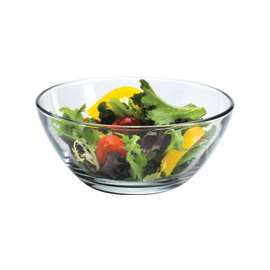 Oneida 86642 Round Bowl, Glass, Clear