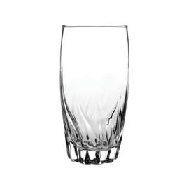 Anchor Hocking 84603L13 Central Park Tumbler, 17 oz Capacity, Glass, Clear, Dishwasher Safe: Yes