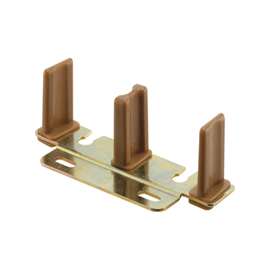 Prime-Line N 6796 Closet Guide, Nylon/Steel, Floor Mounting