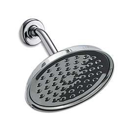 Waterpik RSD-133E Shower Head, 2 gpm, 1-Spray Function, Chrome, 7 in Dia