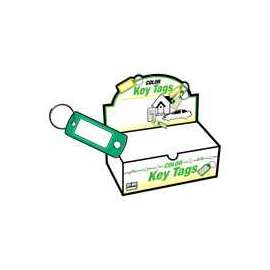 HY-KO KB138-200 Key Identification Tag, Plastic