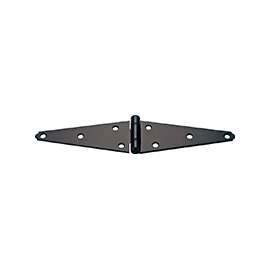 ProSource HSH-G04-C2PS Strap Hinge, 2 mm Thick Leaf, Steel, 180 Range of Motion