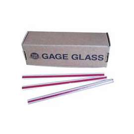 SCHOTT DURAN Red Line Gage Glasses, 150 F, 165 psig, 5/8 in, 48 in