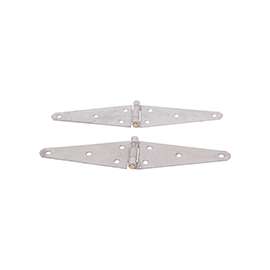 ProSource HSH-G06-C2PS Strap Hinge, 2.6 mm Thick Leaf, Steel, 180 Range of Motion